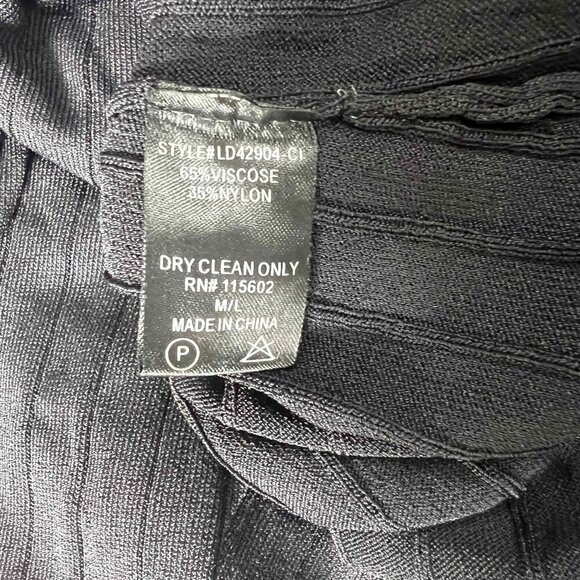 Stelen Women’s Black Sleeveless Maxi Dress Size Small Party Cocktail EUC - Picture 10 of 10